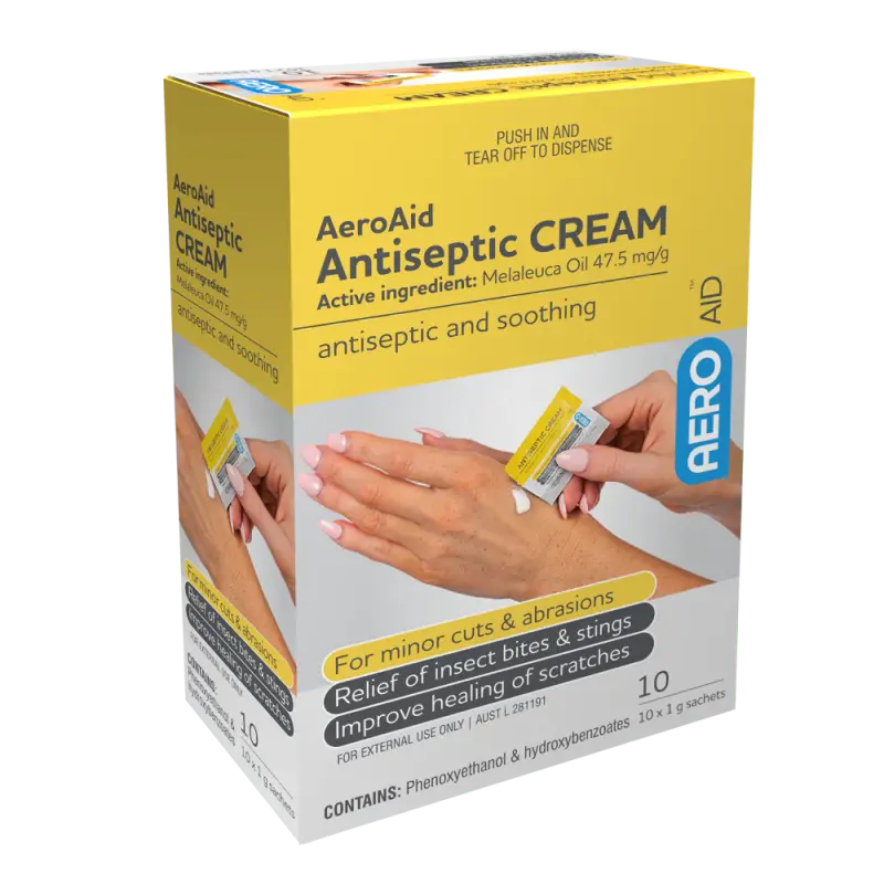 Antiseptic Cream Sachet 1g Box/10